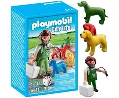 PLAYMOBIL 6411 City Life veterinarijos klinikos konstravimo kaladėlės