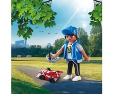 Playmobil 70561 figūrėlė berniukas su automobiliu