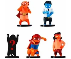 P.M.I. Gang Beasts figūrėlių rinkinys S1 5 vnt. 6 cm GB2040C