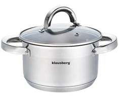 Klausberg KB-7125 modernus daugiasluoksnis puodas su dangčiu, 22 cm