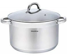 Klausberg KB-7130 modernus daugiasluoksnis puodas su dangčiu, 32 cm