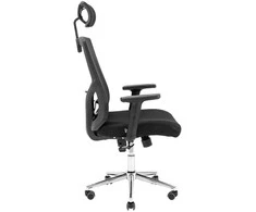 RONDI Roger Chrome M-2 pasukama kėdė (Anyfix) juodas tinklelis