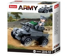 Sluban Army WW2 M38-B0680C šarvuotas automobilis