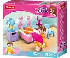 Sluban Girls Dream M38-B0800D Miegamasis