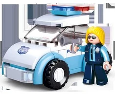 „Sluban Girls Dream Holidays“ M38-B0600B Policininkė su automobiliu