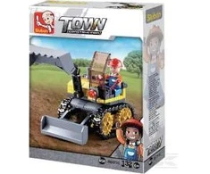 Sluban Town Builders M38-B0377C mažas vikšrinis ekskavatorius