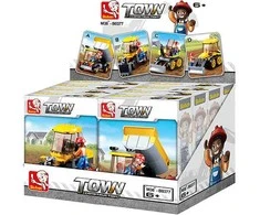 „Sluban Town Builders“ M38-B0377B mažas krautuvas