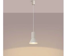 Sollux Lighting Estria Crimson pakabinamas šviestuvas, smėlio spalvos, plieno, aliuminio, E14, 10 W, LED