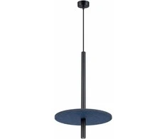 Sollux Lighting FELTRO pakabinamas šviestuvas, veltinio diskai, tamsiai mėlynas, plienas, 30x30x126 cm, LED, G9