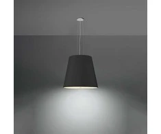 Pakabinamas šviestuvas Sollux Lighting Šviestuvas SOLLUX GENEVE 50 juodas