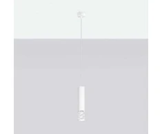 Sollux Lighting LIRO vandenyno žalios spalvos modernus plieno pakabinamas šviestuvas GU10 10W baltas