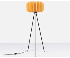 Sollux Lighting MULA ispaniško oranžinio veltinio šviestuvo gaubtas, 45 cm, modernus pakabinamas toršeras