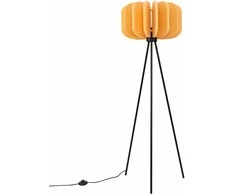 Sollux Lighting MULA ispaniško oranžinio veltinio šviestuvo gaubtas, 45 cm, modernus pakabinamas toršeras