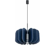 Pakabinamas šviestuvas Sollux Lighting MULA modernus pakabinamas ir toršeras, veltinio gaubtas, 45 cm, juodas rėmas