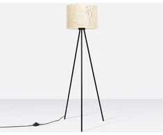 Sollux Lighting NEVIA pakabinamas šviestuvas, juodas rėmas, smėlio spalvos, marmurinis gaubtas, 40 cm