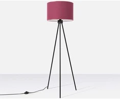 Sollux Lighting NEVIA pakabinamas šviestuvas, bordo spalvos, audinio gaubtas, 40x25 cm, IP20