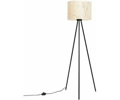 Sollux Lighting NEVIA pakabinamas šviestuvas, juodas rėmas, smėlio spalvos, marmurinis gaubtas, 40 cm