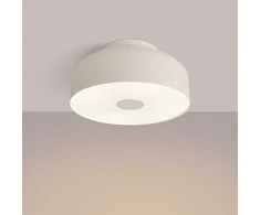 Sollux Lighting OMIQ Crimson lubinis šviestuvas 4x15W E27 LED smėlio spalvos, modernus apvalus, 30x30x15cm