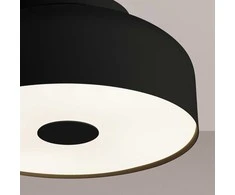 Sollux Lighting OMIQ Crimson lubinis šviestuvas, juodas, plienas, PVC, 4x15W, E27, modernus, apvalus
