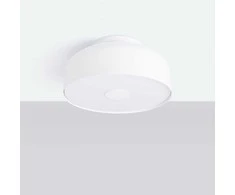 Sollux Lighting OMIQ Crimson modernus apvalus lubinis šviestuvas, baltas, 4x15W, E27, LED, IP20