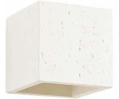 Sollux Lighting Persų indigo kvadratinis betoninis sieninis šviestuvas, smėlio spalvos, pramoninis, kvadratinis, 8W, G9