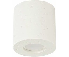 Sollux Lighting Persų „Indigo Orbis“ betoninis sieninis šviestuvas, smėlio spalvos, pramoninis, cilindrinis, GU10