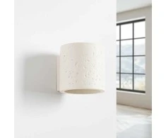 Sollux Lighting Persų „Indigo Orbis“ betoninis sieninis šviestuvas, smėlio spalvos, pramoninis, G9, 8W, LED