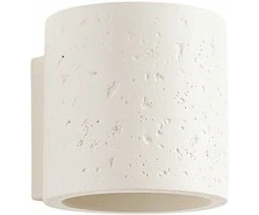 Sollux Lighting Persų „Indigo Orbis“ betoninis sieninis šviestuvas, smėlio spalvos, pramoninis, G9, 8W, LED