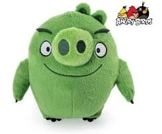 Spin Master Pliušinis "Angry Birds" talismanas paršelis Leonardas 23 cm