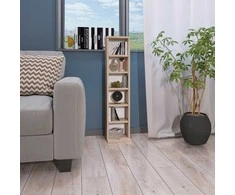 Target Home CD/DVD stovas, 92 cm, reguliuojamo aukščio lentynos, Sonoma