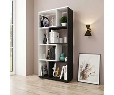 Target Home Lentyna 120x60x20cm siena-grindys balta/juoda