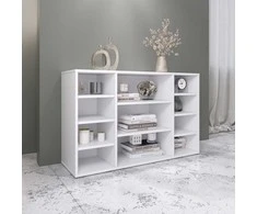 Target Home Lentyninė spintelė svetainei, batų lentynos, knygos, baltos