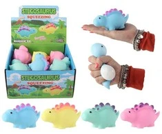 ToiToys Dino spaudimo dinozauras "Squeeze me Night" 12 cm