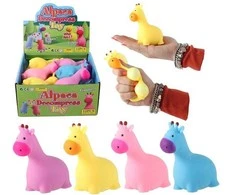 ToiToys Žirafa išspaudžia žirafą "Squeeze me Nest" 10,5 cm