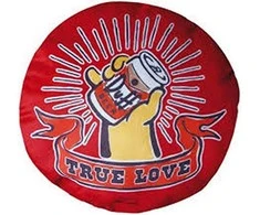 Trim Beer Duff pagalvėlė Simpsonams Tikroji meilė 41 cm
