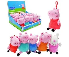 Underground Peppa Pig talismano piniginės pakabukas, mišrus, 18 cm