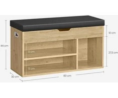 Valora Leobert Batų spintelė su sėdyne – „Artisan“ – LHS030B88