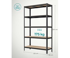 Valora Leobert GLR060B01 Knygų lentyna