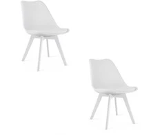 VALORA RIXK kėdė - ergonomiškas dizainas svetainei, darbo kambariui, valgomajam x2