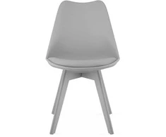 VALORA RIXK kėdė - ergonomiškas pilkas dizainas svetainei, darbo kambariui, valgomajam x 1