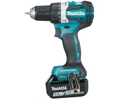 Makita DDF484RTJ Akumuliatorinis gręžtuvas, 18 V, 2x 5,0 Ah Li-ion, 54/36 Nm, 1,6kg, LED, MAKPACK