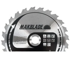 Makita T.C.T. pjūklas MAKBLADE 260X2.3X30mm 5° T32 B-08931 T.C.T • 260 x30 mm • T32 • 5° • Medienai