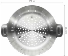 Fiskars Norden Grilis plieno garų puodas 30cm