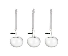 Iittala OTC stiklo obuoliai permatomi 3 vnt.
