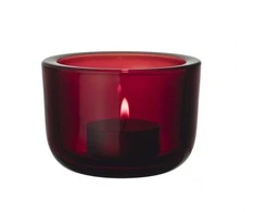 Iittala Valkea žvakidė 60mm spanguolių raudona