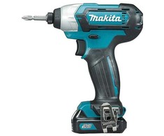 Makita TD110DSAJ Akumuliatorinis smūginis suktuvas, 12V MAX, 2x2,0 Ah Li-ion 110 Nm, 1,0kg, 1/4", LED, MAKPACK