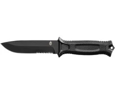 Peilis Gerber Strongarm juodas (dantytais ašmenimis) (1027840)