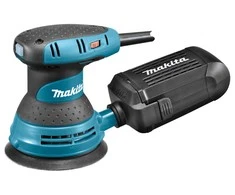 Makita BO5031K Ekscentrinis šlifuoklis, 300 W, 125 mm, 4000-12000 min-1, 2,8 mm, lagaminas, 1,3kg