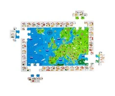 Big Jigs Bigjigs medinė dėlionė Europa