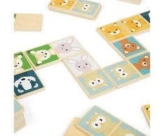 Big Jigs Bigjigs medinis domino Gyvūnai